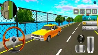 Taxi Car Driving Game Open World City - City Taxi School Car Game: Android Gameplay