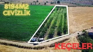 (365) 8.194 M2 CEVZİLİK YOL SU VAR GÖNEN KEÇELER