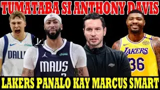 PANALO LAKERS kay MARCUS SMART! LAKAS sa DEPENSA 7 STLS HISTORY | TUMATABA si ANTHONY DAVIS sa MAVS