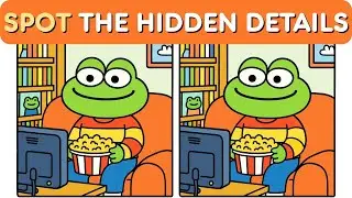 Spot the Differences #120 - These Frog Puzzles Will Trick Your Eyes!