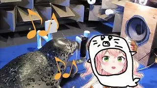 Seal nene vocal training | Animal hololive