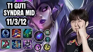 T1 Guti Syndra Mid SoloQ Replay 20251228