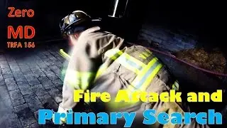 Fire Attack and Primary Search | Virginia Beach Fire Academy Training Simulation