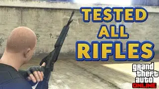 The best assault rifle in gta online