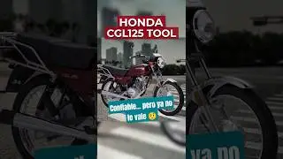 Honda TOOL 125: BUENA pero &iquest;YA SE qued&oacute; ATR&Aacute;S? 🤨 #motosbaratas #motosdetrabajo #hondamotos