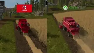 Farming Simulator 17 - Xbox One v. Nintendo Switch Graphics Comparison
