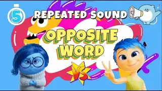 Opposite Word Game for Kids | Fun Learning Activity for Preschool & Early Readers (Repeated sounds)