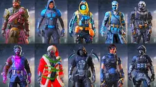 Season 11 All Characters & Emotes Showcase In Cod Mobile!