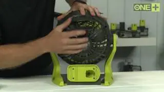 Le ventilateur sans fil 18 V Ryobi  ONE+ R18F