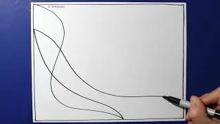 Soothing Minimal Abstract Art / Spontaneous Abstraction #36/ Satisfying & Relaxing Drawing Technique