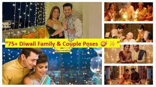 🪔 &ldquo;75+ Diwali Family & Couple photoshoot Ideas 2025 | Trendy Festive Pose✨ |&rdquo;Diwali Photoshoot Ideas