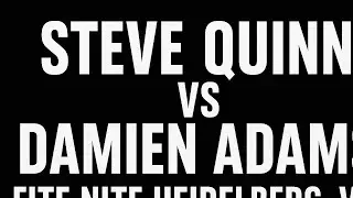 Steve Quinn vs Damien Adams on Fite Nite Heidelberg Vic Nov 24th, 1992