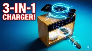 This Smart Alarm Clock Does EVERYTHING! 😱 MTB017 Multi-Function Clock You Never Knew You Needed!