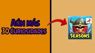&iexcl;A&Uacute;N M&Aacute;S! 30 CURIOSIDADES que QUIZ&Aacute;S NO SAB&Iacute;AS de ANGRY BIRDS SEASONS