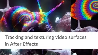 Отслеживание и текстурирование видеоповерхностей в After Effects