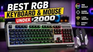 Zebronics Transformer Pro Wireless RGB Keyboard & Mouse Combo 🔥 Under ₹2000 | Full Review & Real.