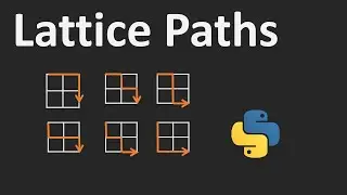 Lattice Paths Problem | Algorithmic And Combinatorial Solution
