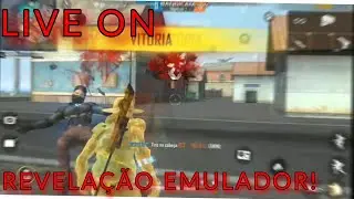 FREE FIRE AO VIVO! LUMENA E BAK AUTORIZOU EU FAZER LIVE HOJE! RUMO AO MESTRE! REVELA&Ccedil;&Atilde;O EMULADOR!
