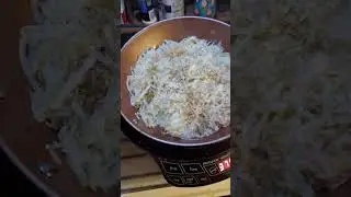 Cooking,Hash Browns, NuWave Precision induction cooktop.🤔⚡🍽️