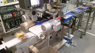 C Wrap Labelling of Bakery trays @ 90 per minute