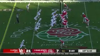 Utah and Ohio State score 5 touchdowns in 3 minutes