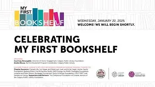 Celebrating Calgary Public Library's My First Bookshelf Program