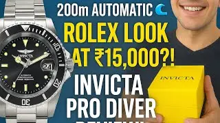Invicta Pro Diver 200m Automatic Unboxing & Review | #Rolex #Submariner Lookalike 😱🔥#Invicta #viral 
