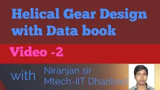 HELICAL GEAR WITH DATA BOOK | Helical gear in Hindi