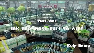 Splatoon - Kelp Dome DLC Map Gameplay [ HD ]