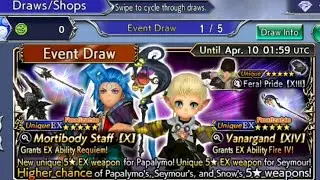 DFFOO Global: Papalymo/Commander Hairy Chest banner draws!