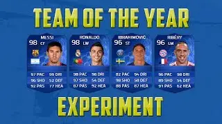 FIFA 14 Full TOTY Squad Experiment Ultimate Team