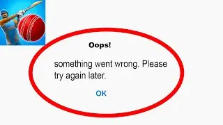 Fix Cricket League App Oops Something Went Wrong Error | Fix Cricket League went wrong error |PSA 24