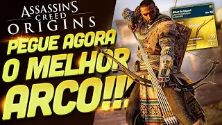 O MELHOR ARCO DO JOGO ASSASSIN'S CREED ORIGINS - OLHAR DE CHACAL