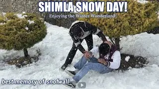 First snowfall in shimla 2026&hellip;&hellip;