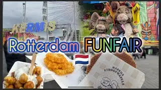 Kermis (Funfair) Rotterdam, the Netherlands 🇳🇱 fun for family