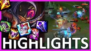 INSANE Shaco AP Jungle plays, 1v9 solo carry - S13 OTP SHACO HIGHLIGHTS