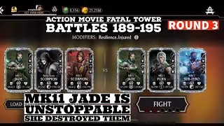 Action movie fatal tower battles 189-195 #Round 3 #mkmobile
