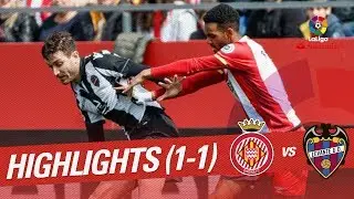 Resumen de Girona FC vs Levante UD (1-1)