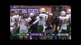 SLU FB: Cephus Johnson to Gage Larvadain 88 yards vs NW State 10 23 21