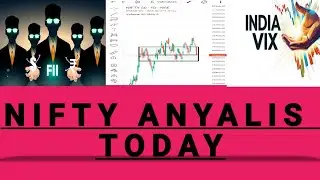  Nifty fifty analysis 👆👉fidi data👉 India Vix 👉global Market