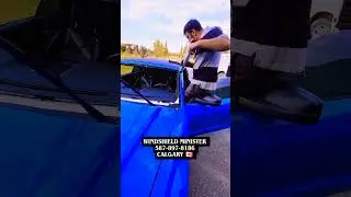 windshield minister windshieldreplacement and repair 587-897-8186 #foryou #automobile #yyc #canada