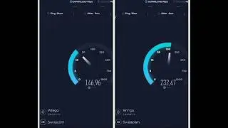 Speed test 4G+ VS 5G Swisscom 🇨🇭