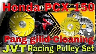 Honda PCX 150  Racing Pulley set  JVT / Pang gilid Cleaning /  pwede din sa Honda Click 125/150