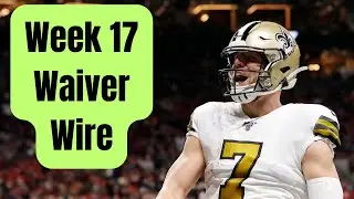 Week 17 Waiver Wire Fantasy Football 2025