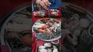 all you can eat seafood buffet VN #vietnam #food #vn #buffet #shorts #seafood #vlogs #rachgiacity