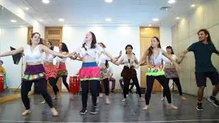Stgo afroperu. Finalización 1er semestre talleres lira, 2017
