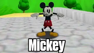 ⭐ Super Mario 64 PC Port - Mickey Mouse
