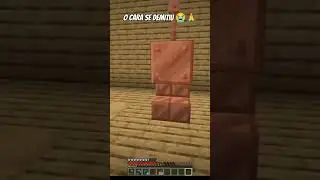 &eacute; s&oacute; porco ba&uacute; #minecraft
