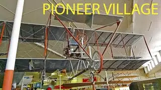 Harold Warp's Pioneer Village, Minden, Nebraska, Curtiss Pusher, P-59 Airacomet, aircraft collection