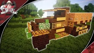 Minecraft: WW2 ZiS-42 | Half-Tracked Utility Truck Tutorial